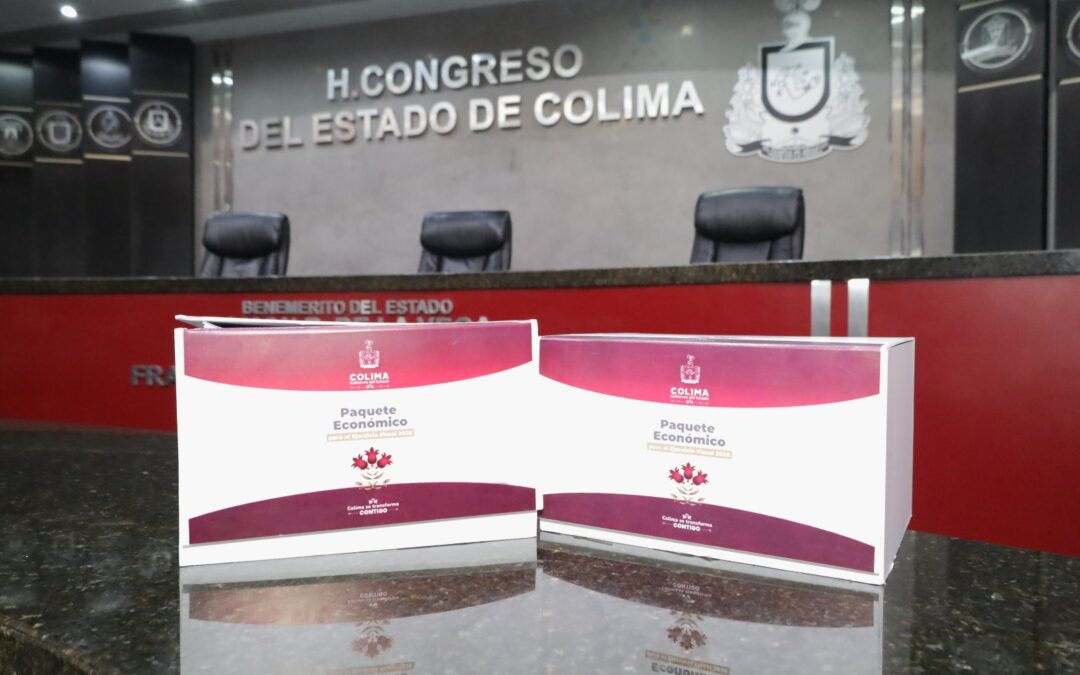 PAQUETE ECONÓMICO 2026 DE COLIMA CONTEMPLA AUMENTOS PARA SEGURIDAD, EDUCACIÓN, AGRO Y MUNICIPIOS