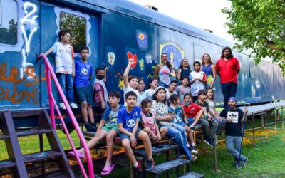 REMODELAN NIÑAS Y NIÑOS EL VAGÓN DE LAS ARTES EN CASA DE CULTURA DE COLIMA
