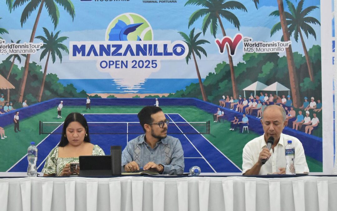 ACCESO GRATUITO AL ‘MANZANILLO TENIS OPEN 2025’: SUBSECTUR COLIMA