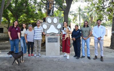 ROSI BAYARDO COLOCA PRIMERA PIEDRA DEL CENTRO DE BIENESTAR ANIMAL