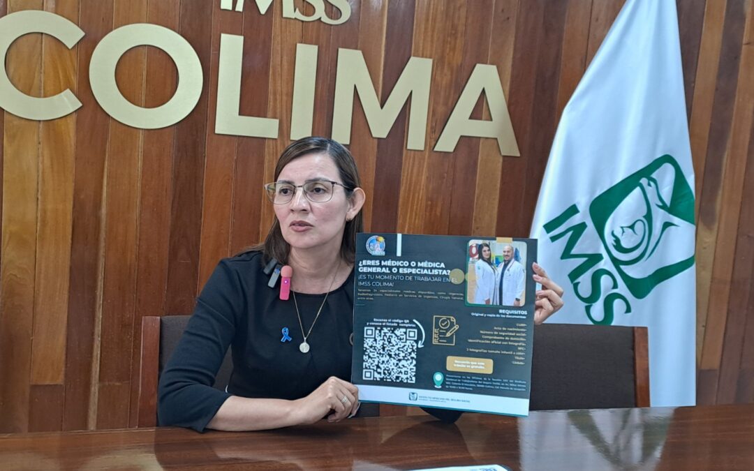 IMSS COLIMA TIENE COMO META APLICAR MÁS DE 155 MIL DOSIS CONTRA COVID-19 E INFLUENZA
