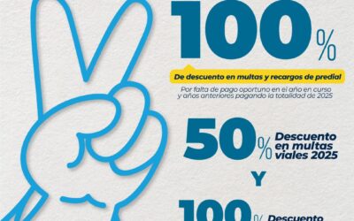 ANUNCIA AYUNTAMIENTO CAPITALINO DESCUENTOS EN NOVIEMBRE EN PAGO DE PREDIAL Y MULTAS VIALES