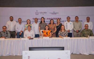 GOBERNADORA TOMA PROTESTA AL CONSEJO ESTATAL Y CONSEJOS MUNICIPALES DE PAZ Y JUSTICIA CÍVICA