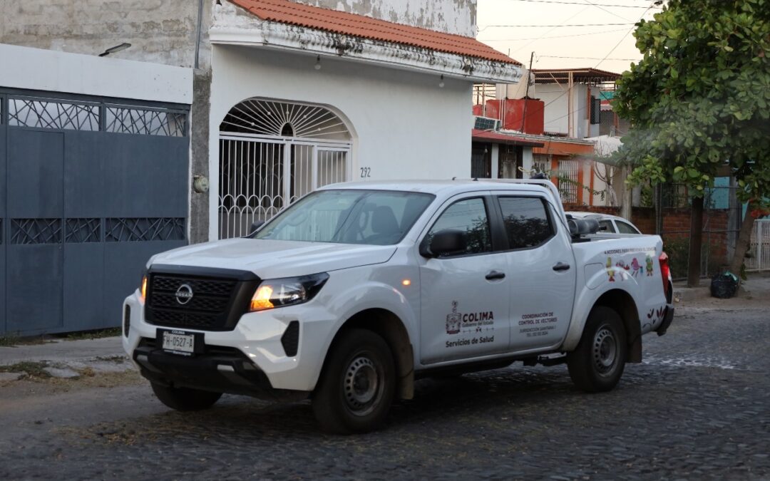 INTENSIFICA SECRETARÍA DE SALUD FUMIGACIONES EN TECOMÁN Y OTROS MUNICIPIOS DE RIESGO
