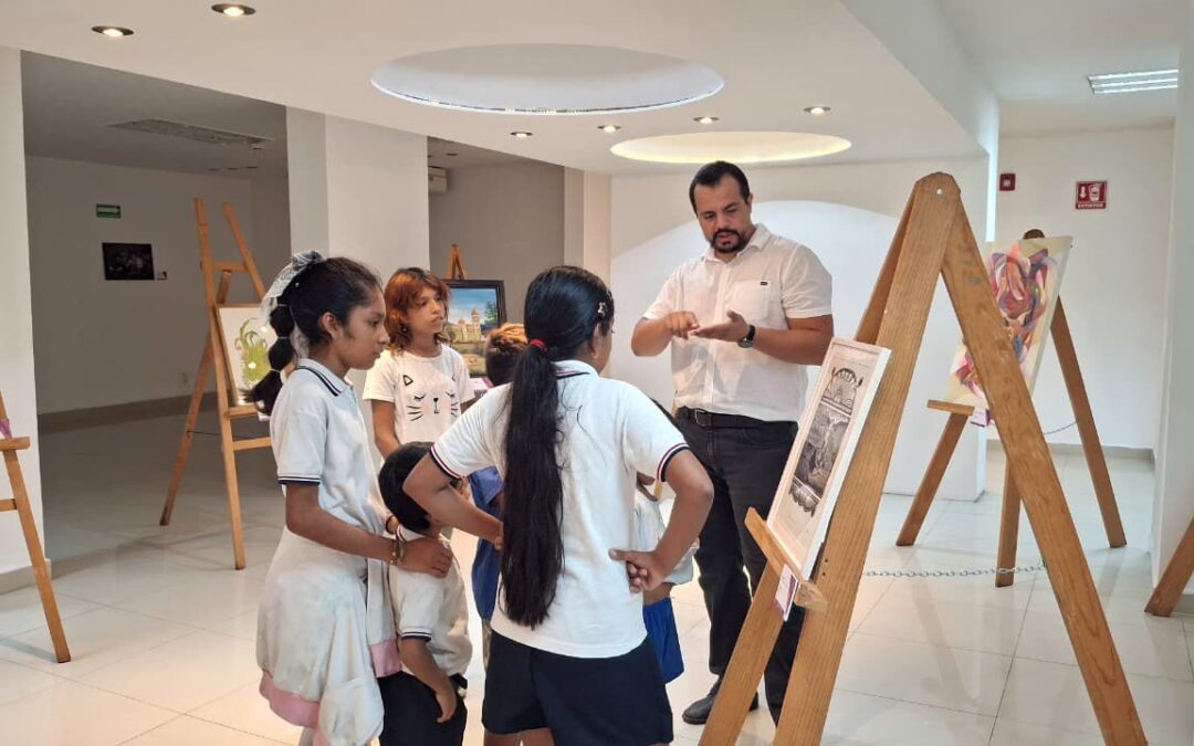 EXPOSICIÓN ESTATAL DE ARTE JOVEN CONCLUYE ETAPA ITINERANTE EN MANZANILLO