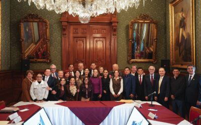 PARTICIPA GOBERNADORA EN REUNIÓN CON CLAUDIA SHEINBAUM SOBRE EL IMSS BIENESTAR