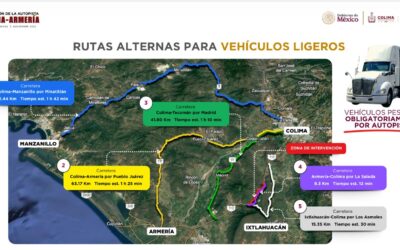 ENTRA EN ETAPA CLAVE AMPLIACIÓN DE ‘LA SALADA’, ACTIVAN 5 VÍAS ALTERNAS PARA AUTOS