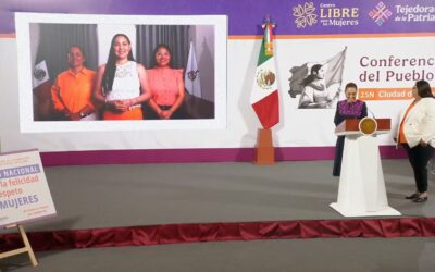 GOBIERNO DE INDIRA SE SUMA AL COMPROMISO NACIONAL PO LA VIDA, LA FELICIDAD Y EL RESPETO A LAS MUJERES QUE IMPULSA LA PRESIDENTA CLAUDIA SHEINBAUM