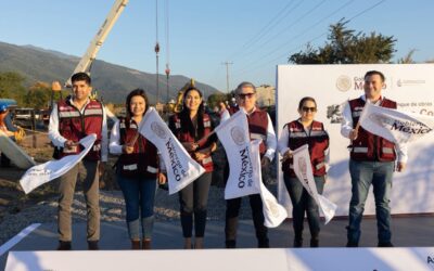 CLAUDIA SHEINBAUM E INDIRA VIZCAÍNO DAN BANDERAZO DE ARRANQUE A ACUEDUCTO ‘AGUA PARA COLIMA’