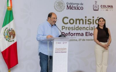 INAUGURA INDIRA VIZCAÍNO AUDIENCIA PÚBLICA PARA LA REFORMA ELECTORAL EN COLIMA