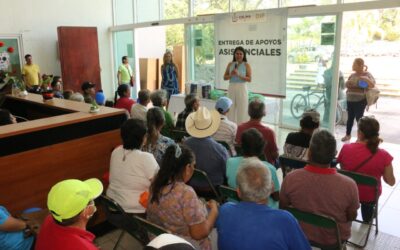 ENTREGA DIF ESTATAL APOYOS ASISTENCIALES A 70 FAMILIAS EN SITUACIÓN VULNERABLE