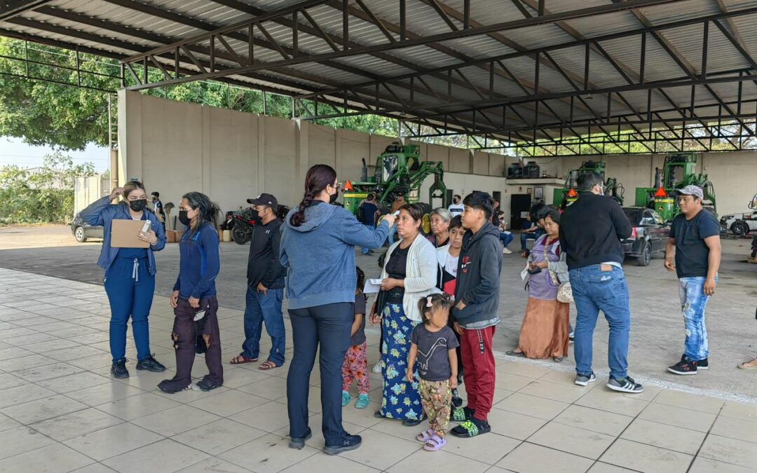 REALIZA SALUD ACCIONES DE PREVENCIÓN DE SARAMPIÓN Y ATENCIÓN A JORNALEROS MIGRANTES