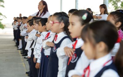 REALIZAN CEREMONIA ITINERANTE DEL CONGRESO EN LA PRIMARIA “PROFR. SERGIO DÍAZ VIRGEN” DE VILLA DE ÁLVAREZ