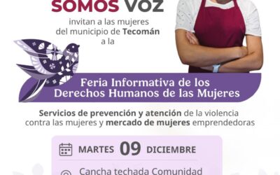 ICM ACERCARÁ FERIA DE LOS DERECHOS HUMANOS DE LAS MUJERES A LA COMUNIDAD DE SANTA ROSA, EN TECOMÁN