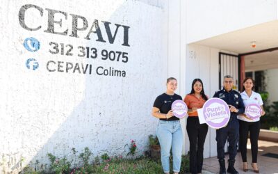 ICM INSTALA EL PRIMER PUNTO VIOLETA EN EL ESTADO DE COLIMA