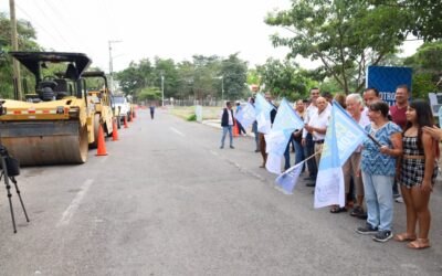 COMIENZA EN EL DIEZMO UNA OBRA MUY ESPERADA POR LAS FAMILIAS DE LA ZONA: LA PAVIMENTACIÓN CON CONCRETO HIDRÁULICO