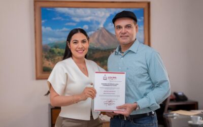 GOBERNADORA DE COLIMA DESIGNA A JUAN JOSÉ ARIAS COMO SUBSECRETARIO DE CULTURA