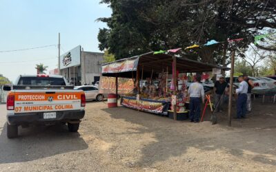 CON ORDEN Y RESPONSABILIDAD, EL AYUNTAMIENTO DE COLIMA AUTORIZA LA VENTA TEMPORAL DE PIROTECNIA EN COLIMA