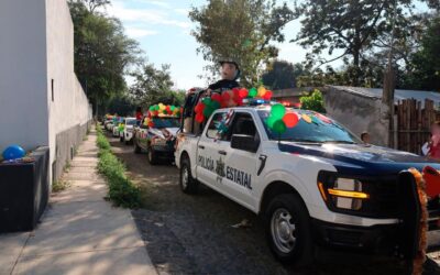 LLEVA SSP CARAVANA ‘LA MAGIA DE LA PREVENCIÓN’ A COMUNIDADES