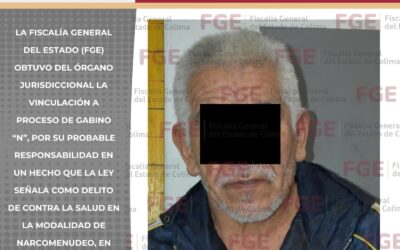 POR NARCOMENUDEO HOMBRE ES VINCULADO A PROCESO