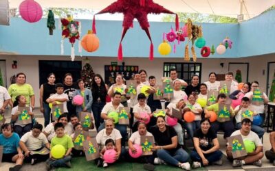 ENTREGÓ VDEA APOYOS A FAMILIAS VULNERABLES EN EL VAGÓ NAVIDEÑO 