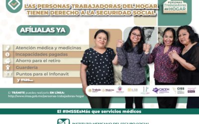 LLAMA IMSS COLIMA A EMPLEADORES Y PERSONAS TRABAJADORAS DEL HOGAR A INCORPORARSE AL SEGURO SOCIAL