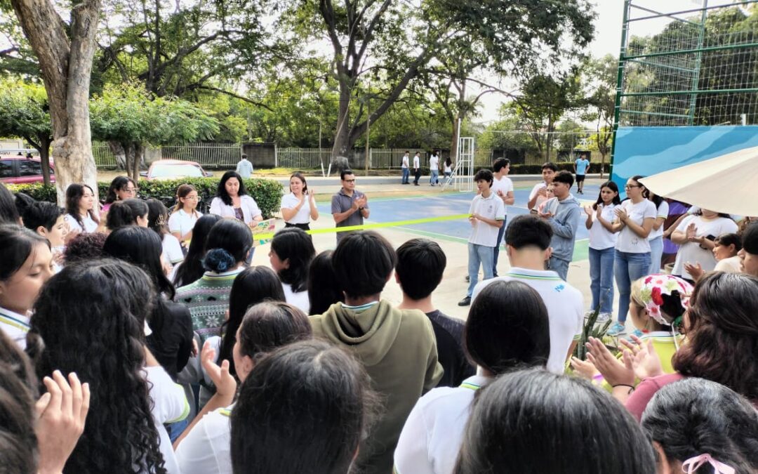 “SEMILLA”: ESTUDIANTES DEL BACHILLERATO 27 TRANSFORMAN SU ESPACIO ESCOLAR