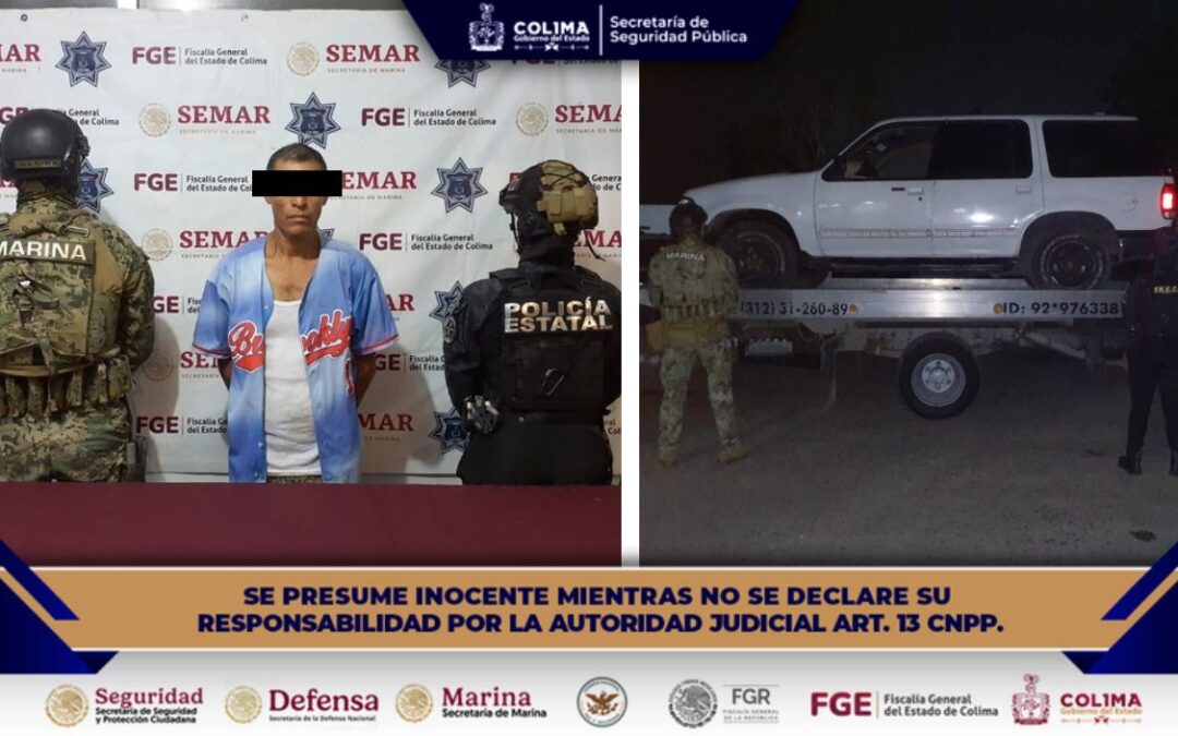 CAE OTRO PRESUNTO MALANDRO POR CONDUCIR VEHÍCULO CON REPORTE DE ROBO