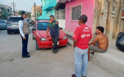 SUPERVISA DIRECTOR DE ASIPONA OBRAS EN SANTIAGO