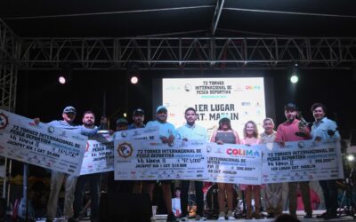 CON MÁS DE 2MDP EN PREMIOS CONCLUYE TORNEO INTERNACIONAL DE PESCA DEPORTIVA EN MANZANILLO