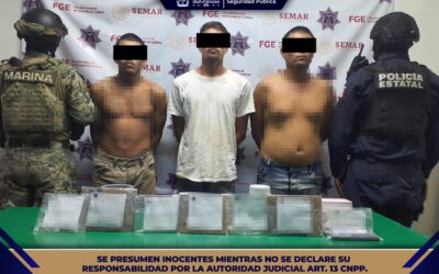 POLICÍA ESTATAL DE COLIMA DETIENE A 3 PRESUNTOS GENERADORES DE DELITOS PATRIMONIALES