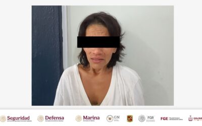 MESA DE COORDINACIÓN: DETIENE POLICÍA ESTATAL A MUJER PRESUNTAMENTE RELACIONADA CON INCENDIO DE RESTAURANTE EN COLIMA