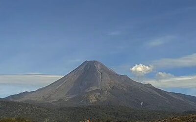 VOLCÁN DE COLIMA MANTIENE ACTIVIDAD ESTABLE Y SIN RIESGO