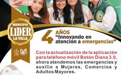 ES APPA BOTÓN DIANA 3.0 ALTERNATIVA PARA REPORTAR EMERGENCIAS EN VILLA DE ÁLVAREZ