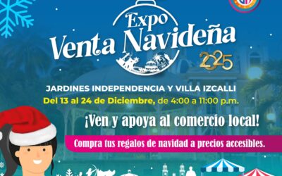 HABRÁ EXPO-VENTA NAVIDEÑA EN JARDINES PRINCIPAL DE VDEA Y EN VILLA IZCALLI