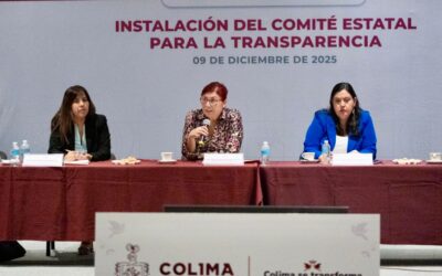 SE INSTALA EL COMITE ESTATAL PARA LA TRANSPARENCIA