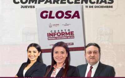 ESTE MIÉRCOLES INICIA LA GLOSA DEL 4° INFORME DE GOBIERNO EN EL CONGRESO DEL ESTADO