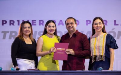 DESTACA INDIRA VIZCAÍNO COORDINACIÓN CON EL AYUNTAMIENTO DE TECOMÁN