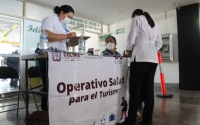 SALUD COLIMA REALIZA OPERATIVO PARA EL TURISMO ‘VACACIONES DECEMBRINAS 2025’