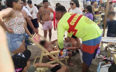 EMITE ALERTA UEPC POR PRESENCIA DE MALAGUAS EN PLAYA SANTIAGO