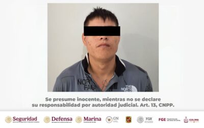 DETIENE POLICÍA A SUJETO QUE REALIZÓ DISPAROS AL ORIENTE DEL MUNICIPIO DE COLIMA