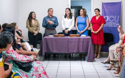 SOSTIENEN ENCUENTRO DE PRINCIPIOS DE AÑO AGREMIADAS DE LA ACU Y RECTOR