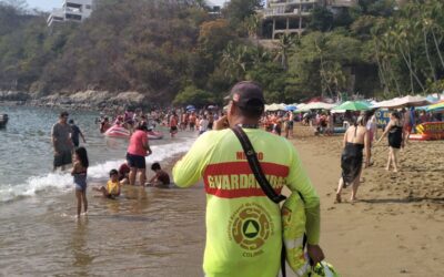 REPORTA UEPC COLIMA SALDO BLANCO EN PLAYAS Y DESTINOS TURÍSTICOS DURANTE LA TEMPORADA VACACIONAL