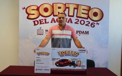ANUNCIA CAPDAM «SORTEO DEL AGUA 2026» EN MANZANILLO