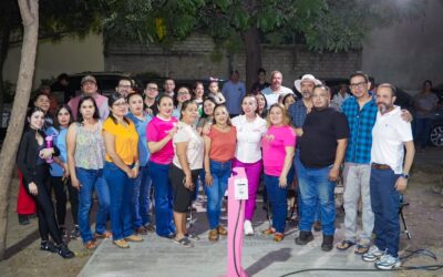 ENTREGA TEY OBRA DE ALUMBRADO PÚBLICO EN PARQUE DE COLONIA JARDINES DE LA VILLA