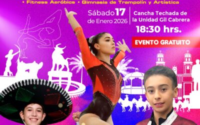 INVITA TEY A LA GALA DE HABILIDADES GIMNÁSTICAS EN LA UNIDAD DEPORTIVA «PROFESOR GIL CABRERA»