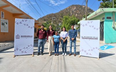 ROSI BAYARDO CUMPLE A FAMILIAS DE EL COLOMO CON REHABILITACIÓN DE LA CALLE GUSTAVO DÍAZ