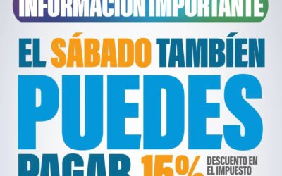 LOS SÁBADOS TAMBIÉN SE PUEDE ACUDIR A PAGAR EL PREDIAL EN EL AYUNTAMIENTO DE COLIMA