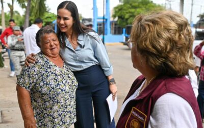 ROSI BAYARDO Y ROCÍO BÁRCENA ENCABEZAN JORNADA DE LA PAZ ‘CASA POR CASA’, EN CAMPOS
