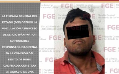 A PRISIÓN SUJETO POR ROBO CALIFICADO A UNA TIENDA DE CONVENIENCIA